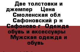 Две толстовки и джемпер. › Цена ­ 500 - Смоленская обл., Сафоновский р-н, Сафоново г. Одежда, обувь и аксессуары » Мужская одежда и обувь   